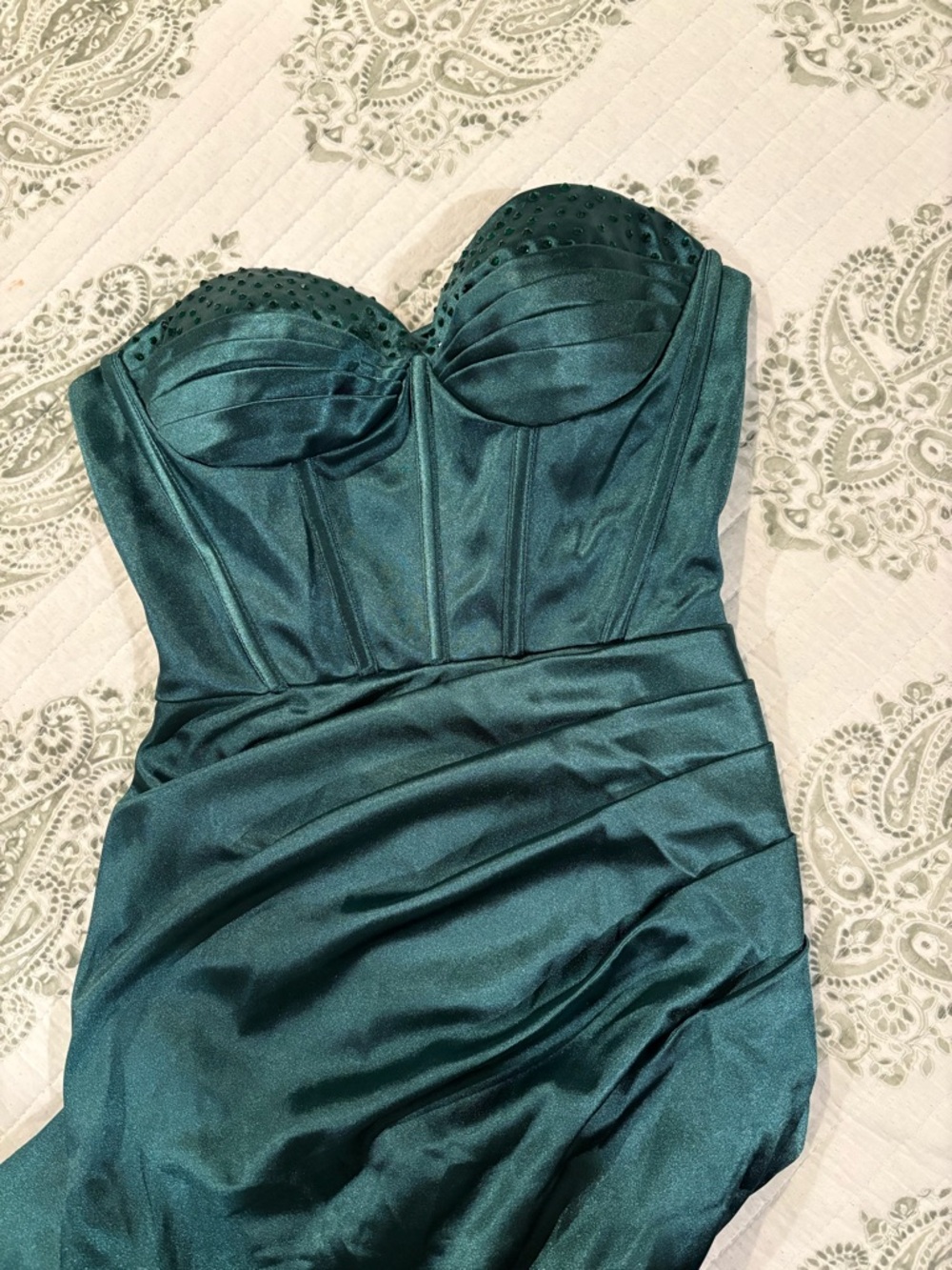 Emerald Green Prom Dress